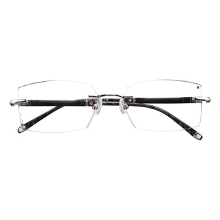 Brisa Metal Rectangle Eyeglasses - LifeArtVision