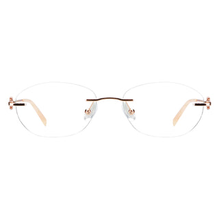 Metal Geometric Eyeglasses