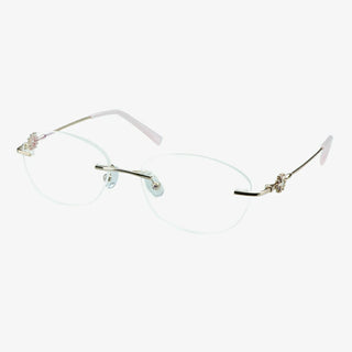 Metal Geometric Eyeglasses