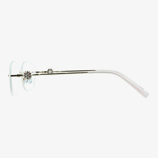 Metal Geometric Eyeglasses