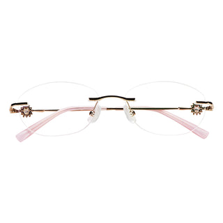 Metal Geometric Eyeglasses