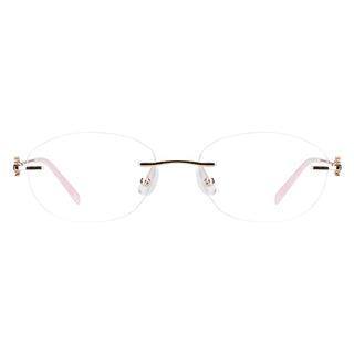 Metal Geometric Eyeglasses