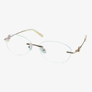 Metal Geometric Eyeglasses