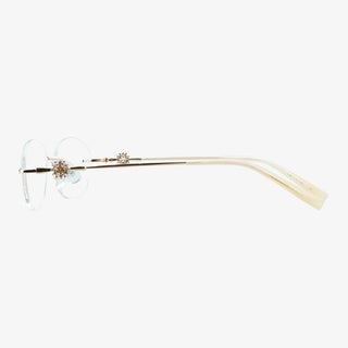 Metal Geometric Eyeglasses