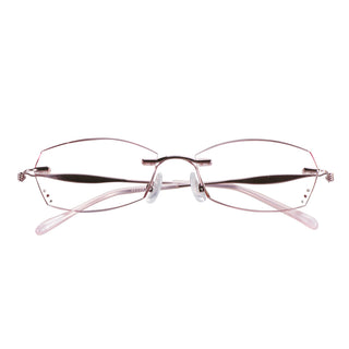 Metal Geometric Eyeglasses