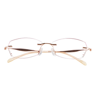 Metal Geometric Eyeglasses