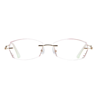 Metal Geometric Eyeglasses