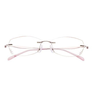 Metal Geometric Eyeglasses