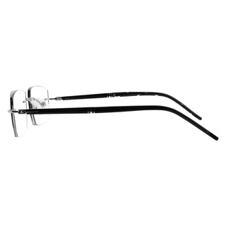 Lance Metal Rectangle Rimless Eyeglasses - LifeArtVision