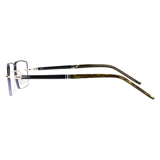 Lance Metal Rectangle Rimless Eyeglasses - LifeArtVision