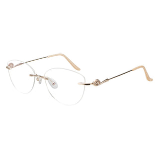 Metal Geometric Eyeglasses