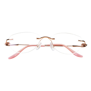 Metal Geometric Eyeglasses