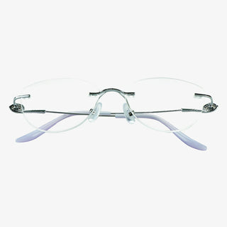 Metal Geometric Eyeglasses