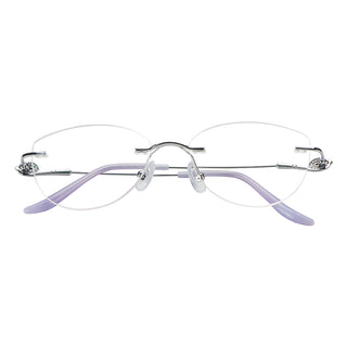 Metal Geometric Eyeglasses