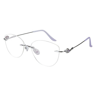 Metal Geometric Eyeglasses