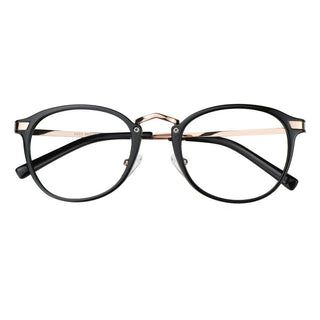 Plastic Oval Eyeglasses