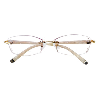 Vogue Metal Oval Eyeglasses - LifeArtVision