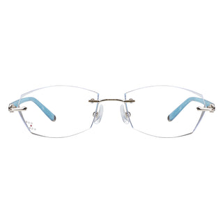 Vogue Metal Oval Eyeglasses - LifeArtVision