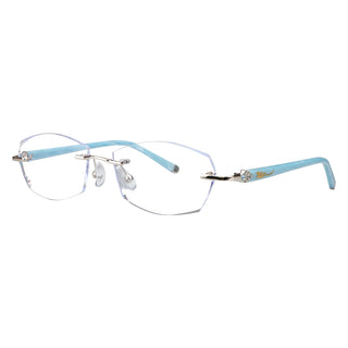 Vogue Metal Oval Eyeglasses - LifeArtVision