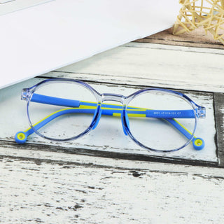 Aden TR Geometric Kid's Eyeglasses - LifeArtVision