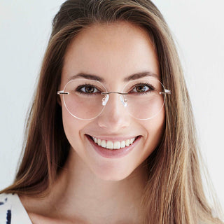 Anastasia Metal Oval Eyeglasses - LifeArtVision