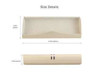 Premium Hard-Shell Eyeglass Case - LifeArtVision