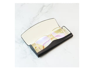 PU Leather Hard-Shell Eyeglass Case - LifeArtVision