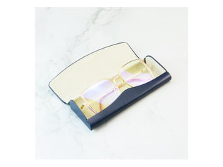 PU Leather Hard-Shell Eyeglass Case - LifeArtVision