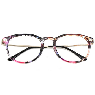 Carlos Plastic Oval Eyeglasses - LifeArtVision