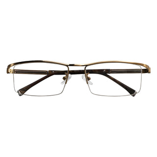 Metal Rectangle Eyeglasses