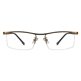 Metal Rectangle Eyeglasses