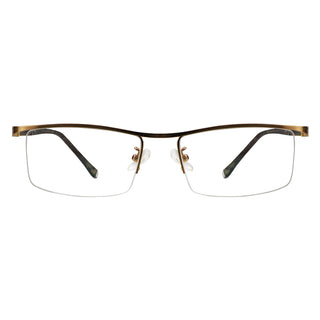 Metal Rectangle Eyeglasses