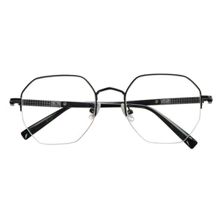 Gary Metal Oval Eyeglasses