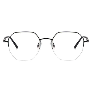 Gary Metal Oval Eyeglasses