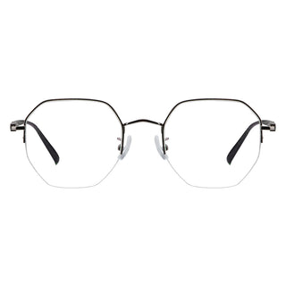 Gary Metal Oval Eyeglasses