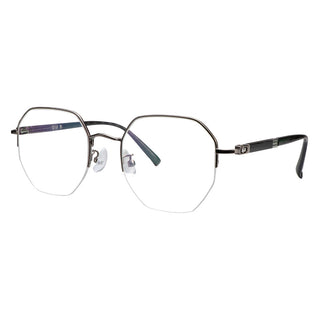 Gary Metal Oval Eyeglasses