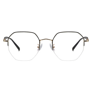 Gary Metal Oval Eyeglasses