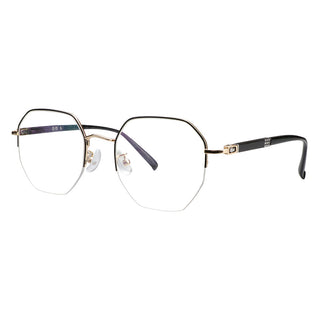 Gary Metal Oval Eyeglasses