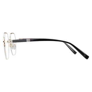 Gary Metal Oval Eyeglasses