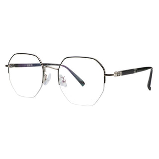 Gary Metal Oval Eyeglasses