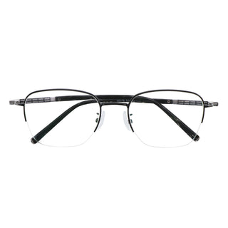 Metal Oval Eyeglasses