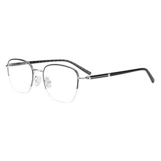 Metal Oval Eyeglasses