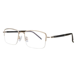 Metal Rectangle Eyeglasses