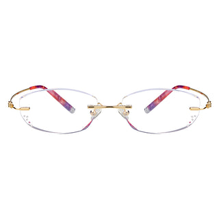 Grace Metal Rectangle Eyeglasses - LifeArtVision