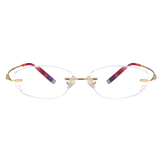 Grace Metal Rectangle Eyeglasses - LifeArtVision