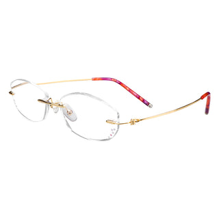 Grace Metal Rectangle Eyeglasses - LifeArtVision