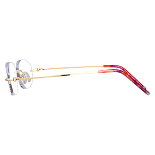 Grace Metal Rectangle Eyeglasses - LifeArtVision