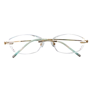 Grace Metal Rectangle Eyeglasses - LifeArtVision