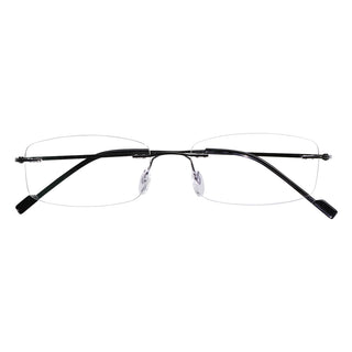 Albert Metal Rectangle Eyeglasses - LifeArtVision