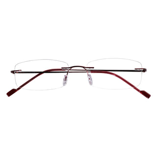 Albert Metal Rectangle Eyeglasses - LifeArtVision